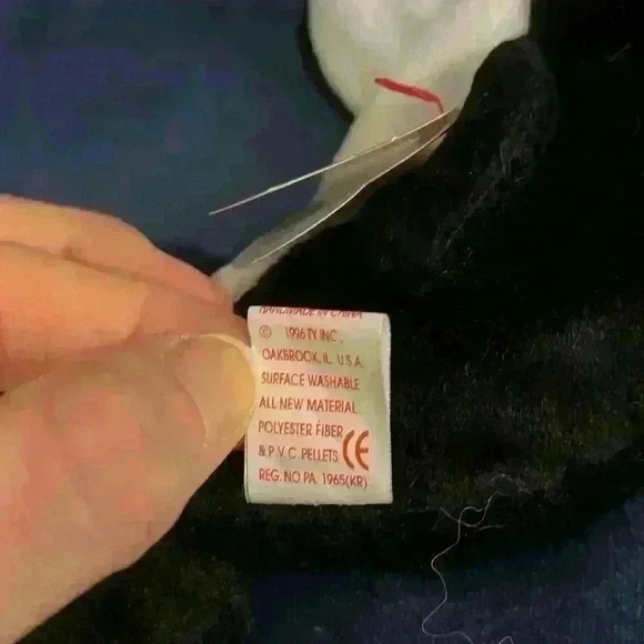 Ty Beanie Baby Waves - Picture 4 of 4